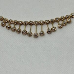 18k Diamonds real solid gold diamonds AYA necklace